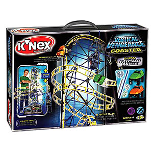 My Family Fun - K NEX Vertical Vengeance Coaster Build a big roller ...